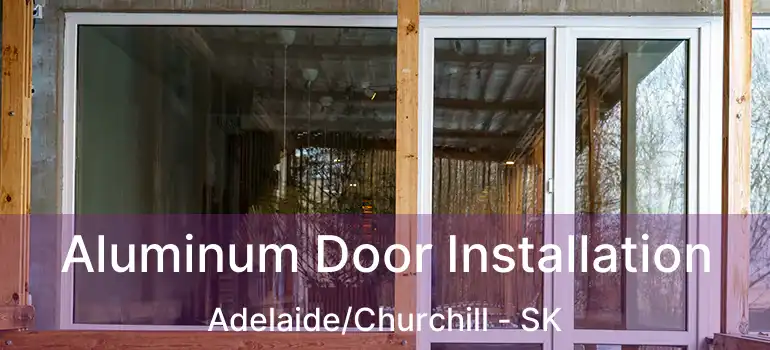  Aluminum Door Installation Adelaide/Churchill - SK