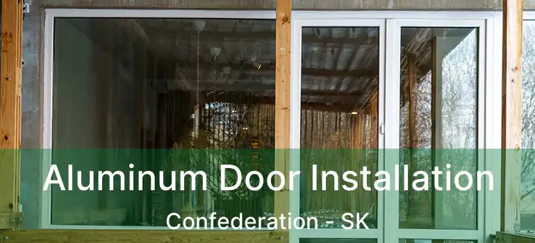  Aluminum Door Installation Confederation - SK