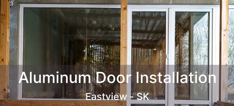  Aluminum Door Installation Eastview - SK