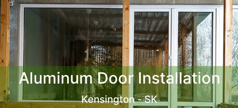  Aluminum Door Installation Kensington - SK