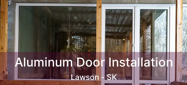  Aluminum Door Installation Lawson - SK