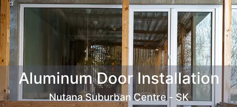  Aluminum Door Installation Nutana Suburban Centre - SK