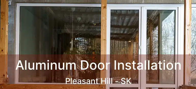  Aluminum Door Installation Pleasant Hill - SK