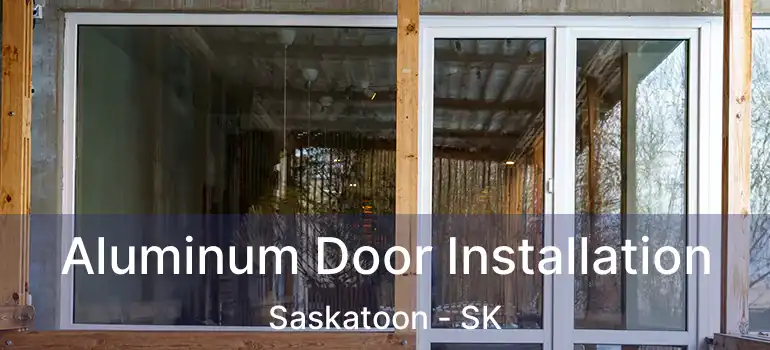  Aluminum Door Installation Saskatoon - SK