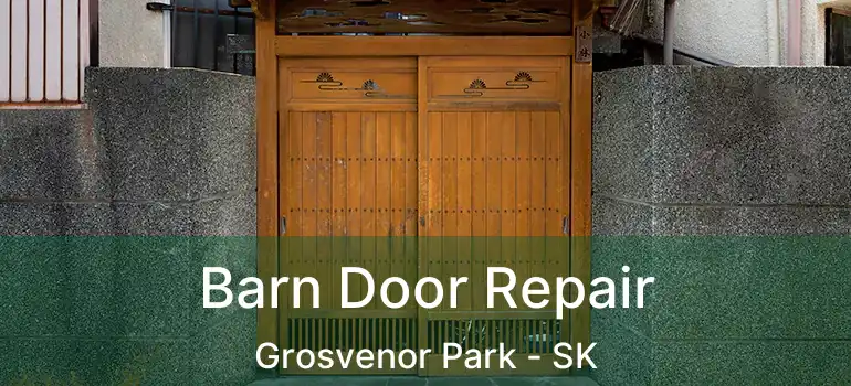  Barn Door Repair Grosvenor Park - SK