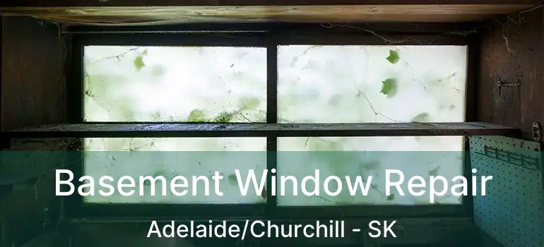  Basement Window Repair Adelaide/Churchill - SK