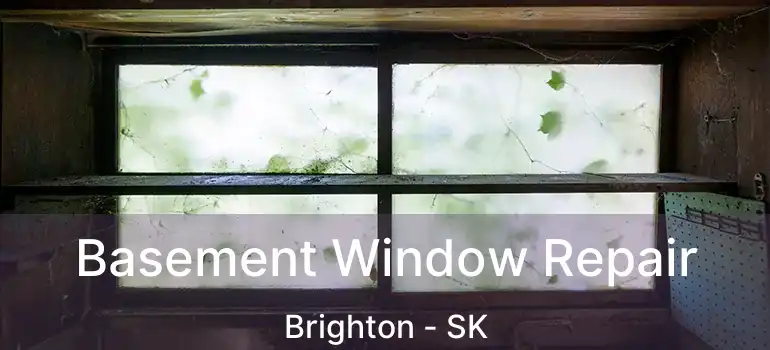  Basement Window Repair Brighton - SK