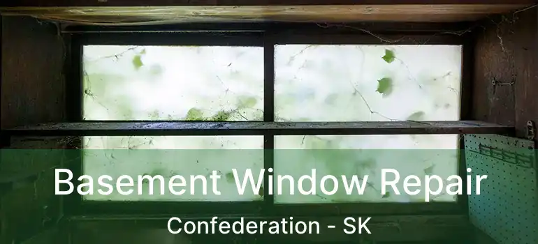  Basement Window Repair Confederation - SK