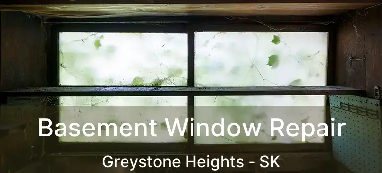  Basement Window Repair Greystone Heights - SK