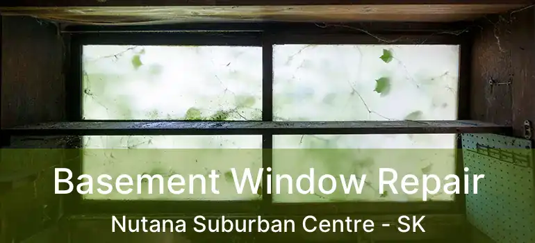  Basement Window Repair Nutana Suburban Centre - SK