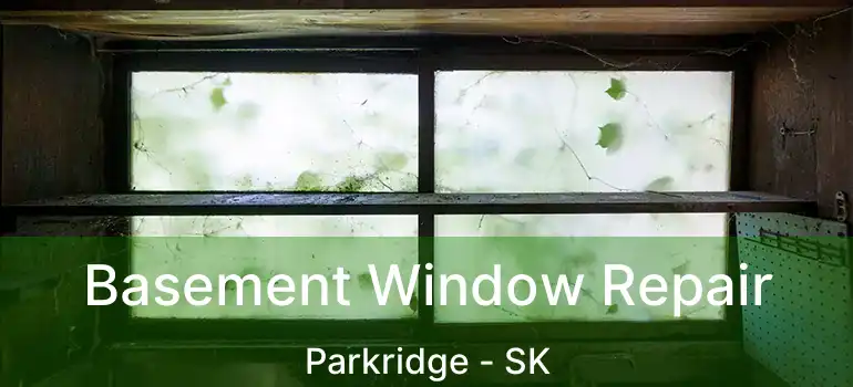  Basement Window Repair Parkridge - SK