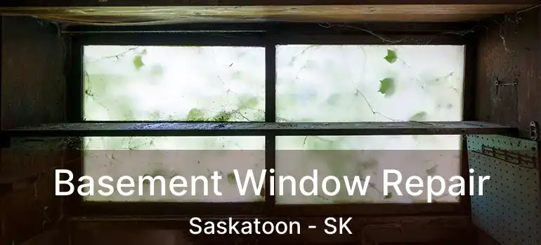  Basement Window Repair Saskatoon - SK