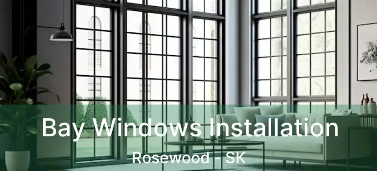  Bay Windows Installation Rosewood - SK