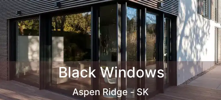  Black Windows Aspen Ridge - SK