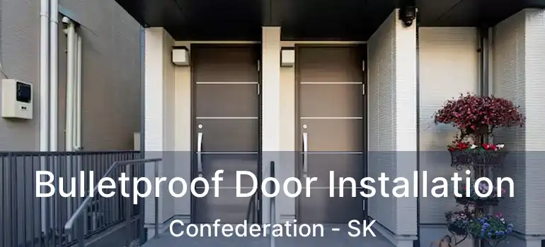  Bulletproof Door Installation Confederation - SK