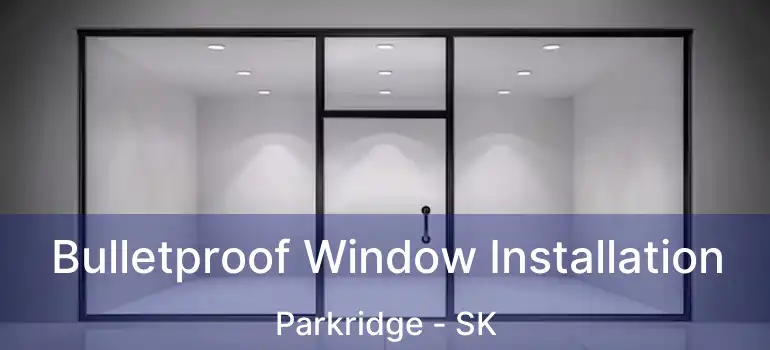  Bulletproof Window Installation Parkridge - SK