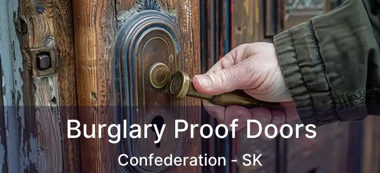  Burglary Proof Doors Confederation - SK