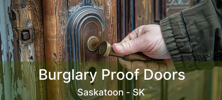  Burglary Proof Doors Saskatoon - SK