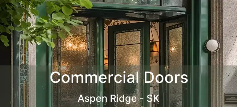  Commercial Doors Aspen Ridge - SK