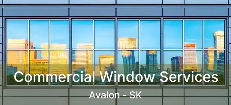  Commercial Window Services Avalon - SK