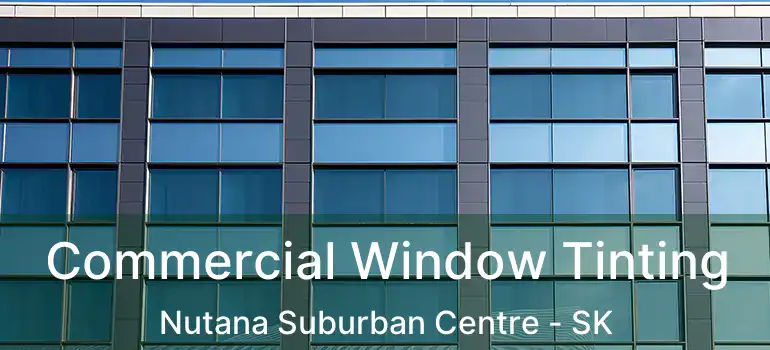  Commercial Window Tinting Nutana Suburban Centre - SK