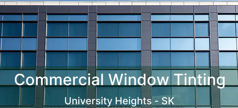  Commercial Window Tinting University Heights - SK