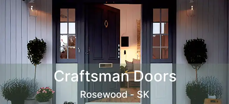  Craftsman Doors Rosewood - SK