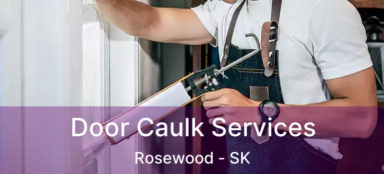  Door Caulk Services Rosewood - SK