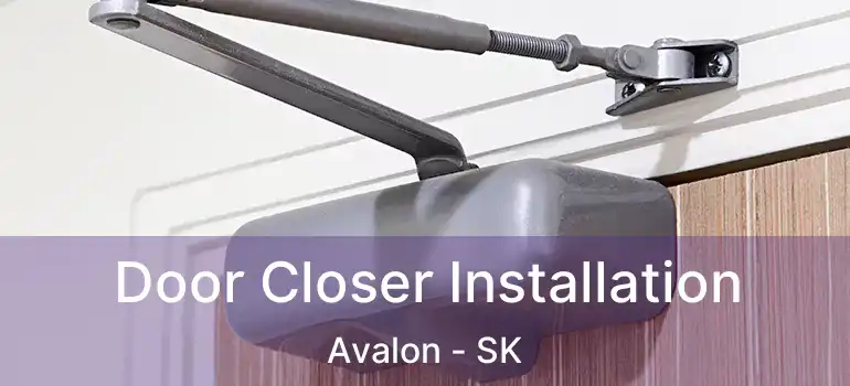  Door Closer Installation Avalon - SK