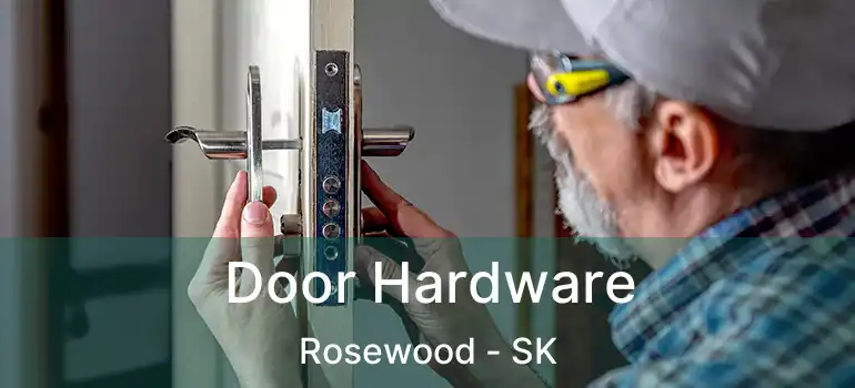  Door Hardware Rosewood - SK