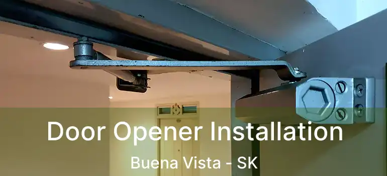  Door Opener Installation Buena Vista - SK