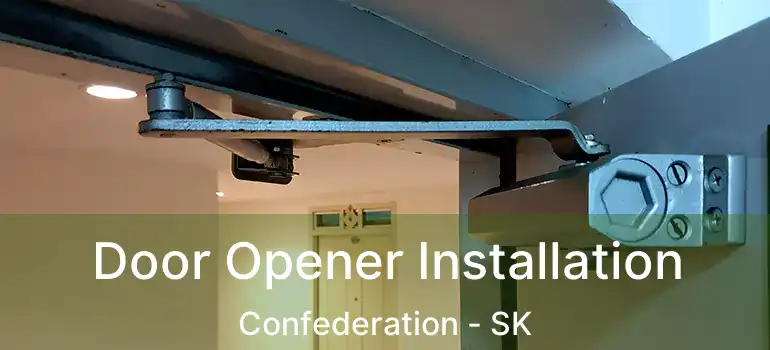  Door Opener Installation Confederation - SK