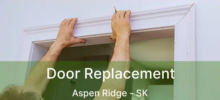  Door Replacement Aspen Ridge - SK