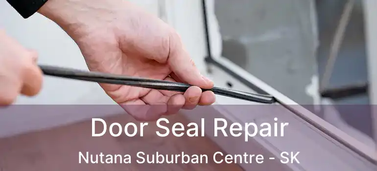  Door Seal Repair Nutana Suburban Centre - SK