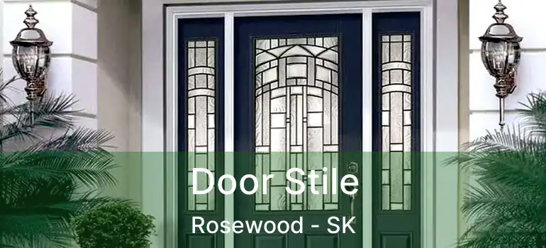  Door Stile Rosewood - SK