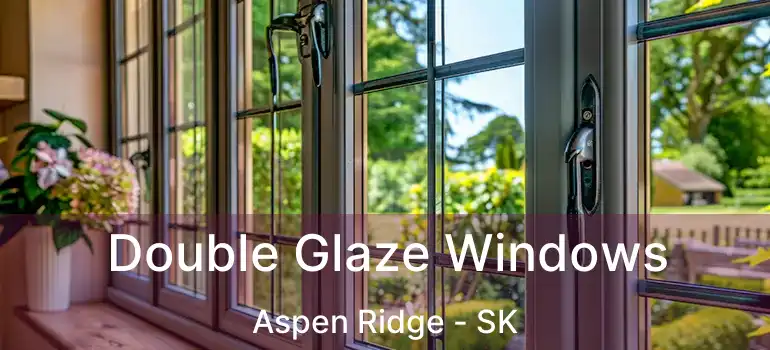  Double Glaze Windows Aspen Ridge - SK