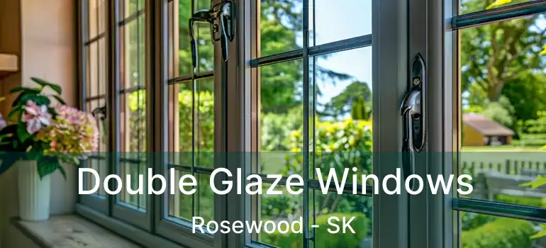  Double Glaze Windows Rosewood - SK