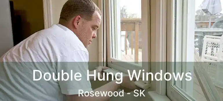  Double Hung Windows Rosewood - SK