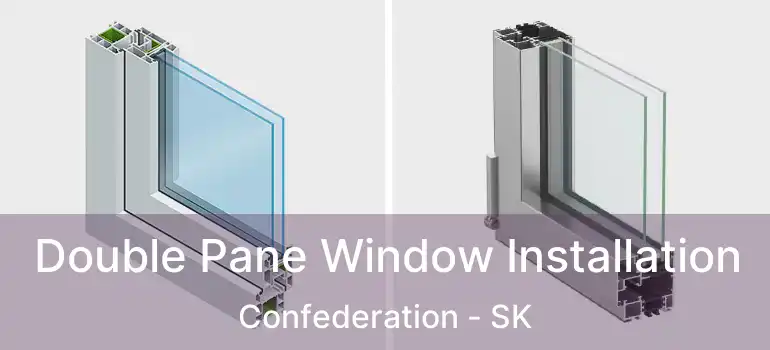  Double Pane Window Installation Confederation - SK