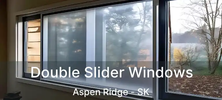  Double Slider Windows Aspen Ridge - SK