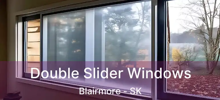  Double Slider Windows Blairmore - SK