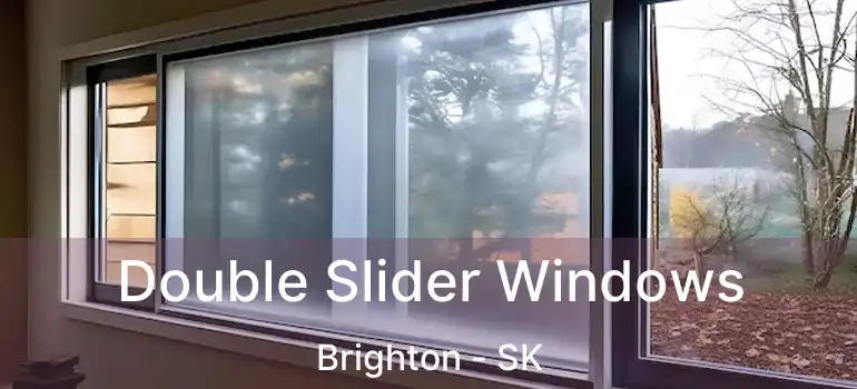  Double Slider Windows Brighton - SK