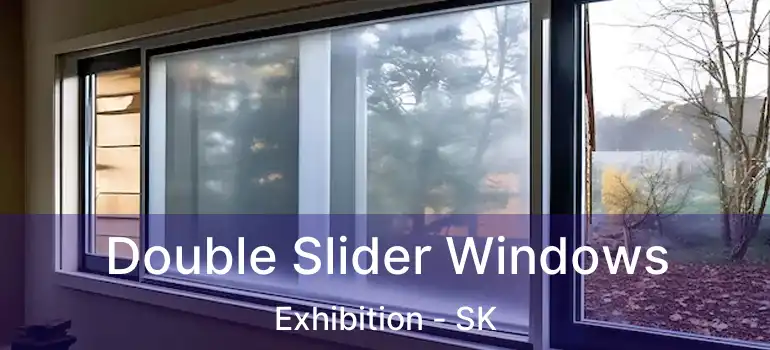  Double Slider Windows Exhibition - SK