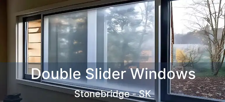  Double Slider Windows Stonebridge - SK