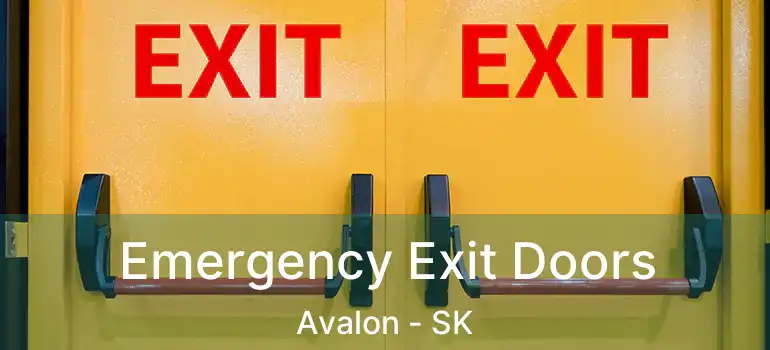  Emergency Exit Doors Avalon - SK