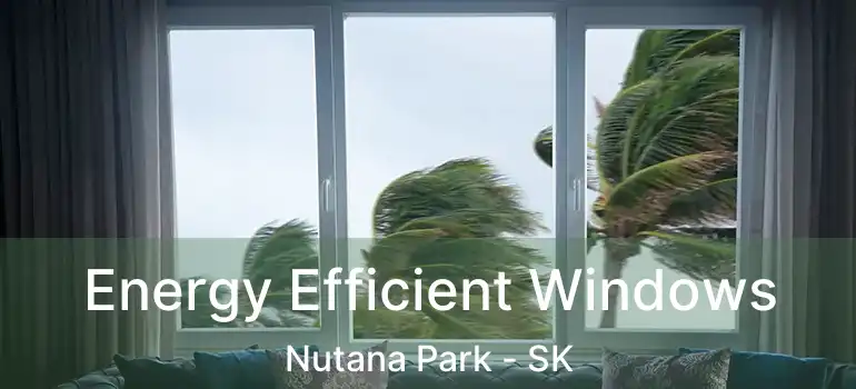  Energy Efficient Windows Nutana Park - SK