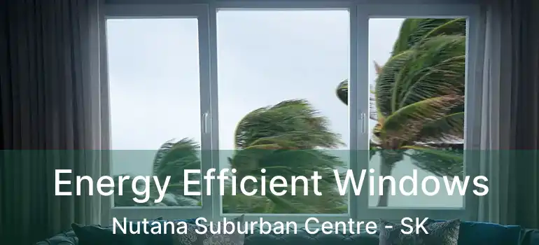  Energy Efficient Windows Nutana Suburban Centre - SK