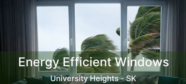  Energy Efficient Windows University Heights - SK