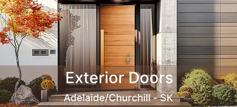  Exterior Doors Adelaide/Churchill - SK