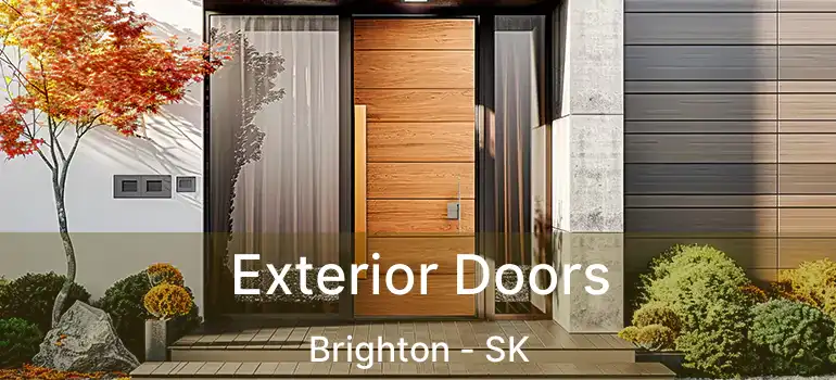  Exterior Doors Brighton - SK